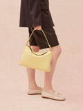 PAZZION, Amia Slouchy Shoulder Bag, Yellow