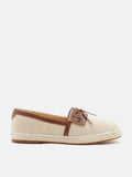 PAZZION, Avianna Bow Espadrilles, Brown