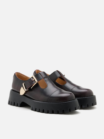 Blanquer T-Bar Mary Jane Loafers