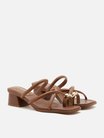 Carmen Toe-Ring Sandal Heels