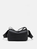 PAZZION, Cressida Boxy Duffel Bag, Black