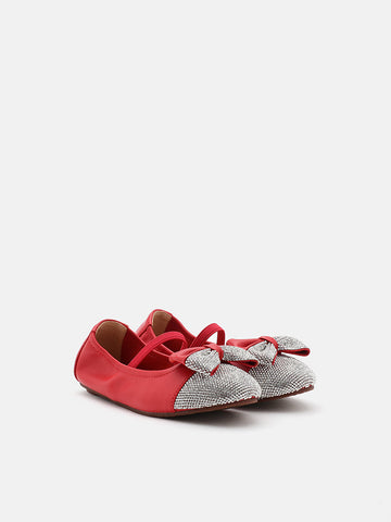 Mini Ayelet Diamante Mary Jane Ballerinas