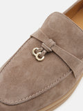 Phoenix Knot Detail Suede Loafers