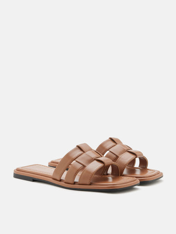 Trisha Weaved Mule Sandals