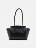 PAZZION, Zelda Structured Shoulder Bag, Black